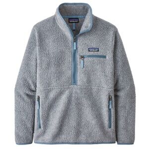 Patagonia Retro Pile Fleece Quarter Zip in Grey Marsupial - Medium